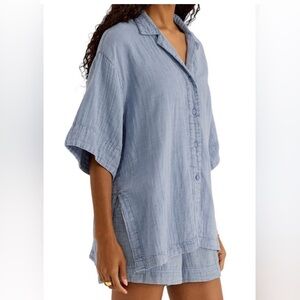 Z Supply Wave Breaker Gauze shirt